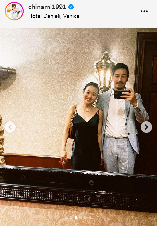 吉田知那美のインスタグラムから