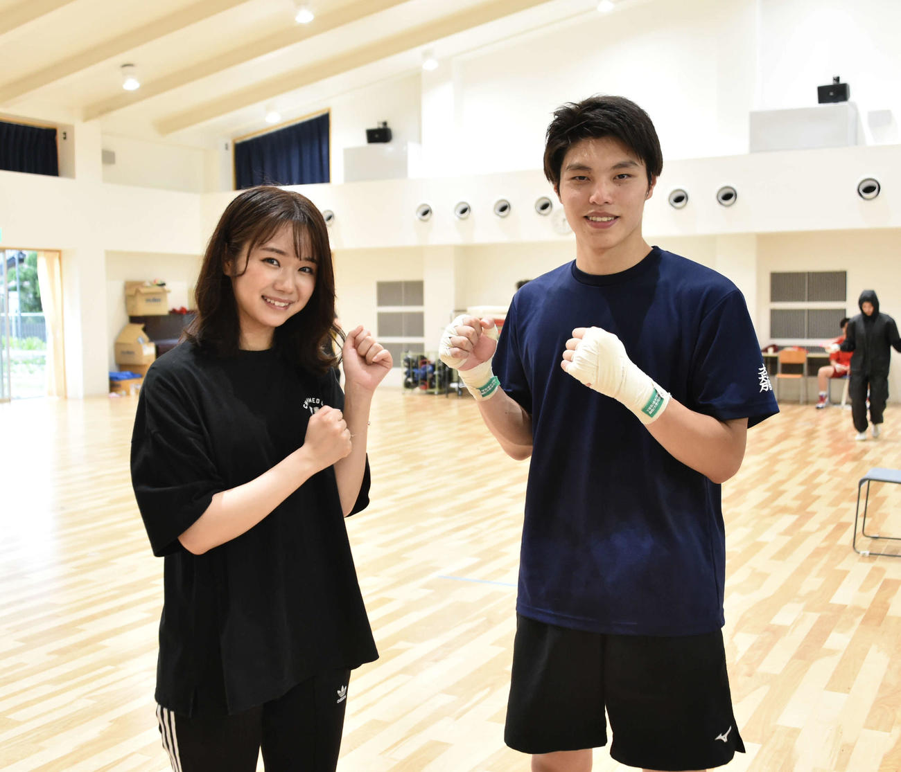 高校通算4冠を獲得した川村選手。普段はみんなに優しいボクシング部の主将です