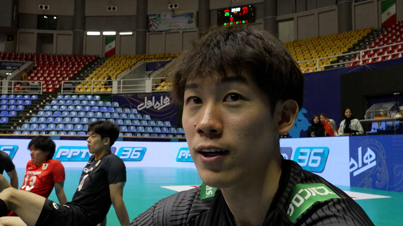 インタビューに応じる石川（C）JVA