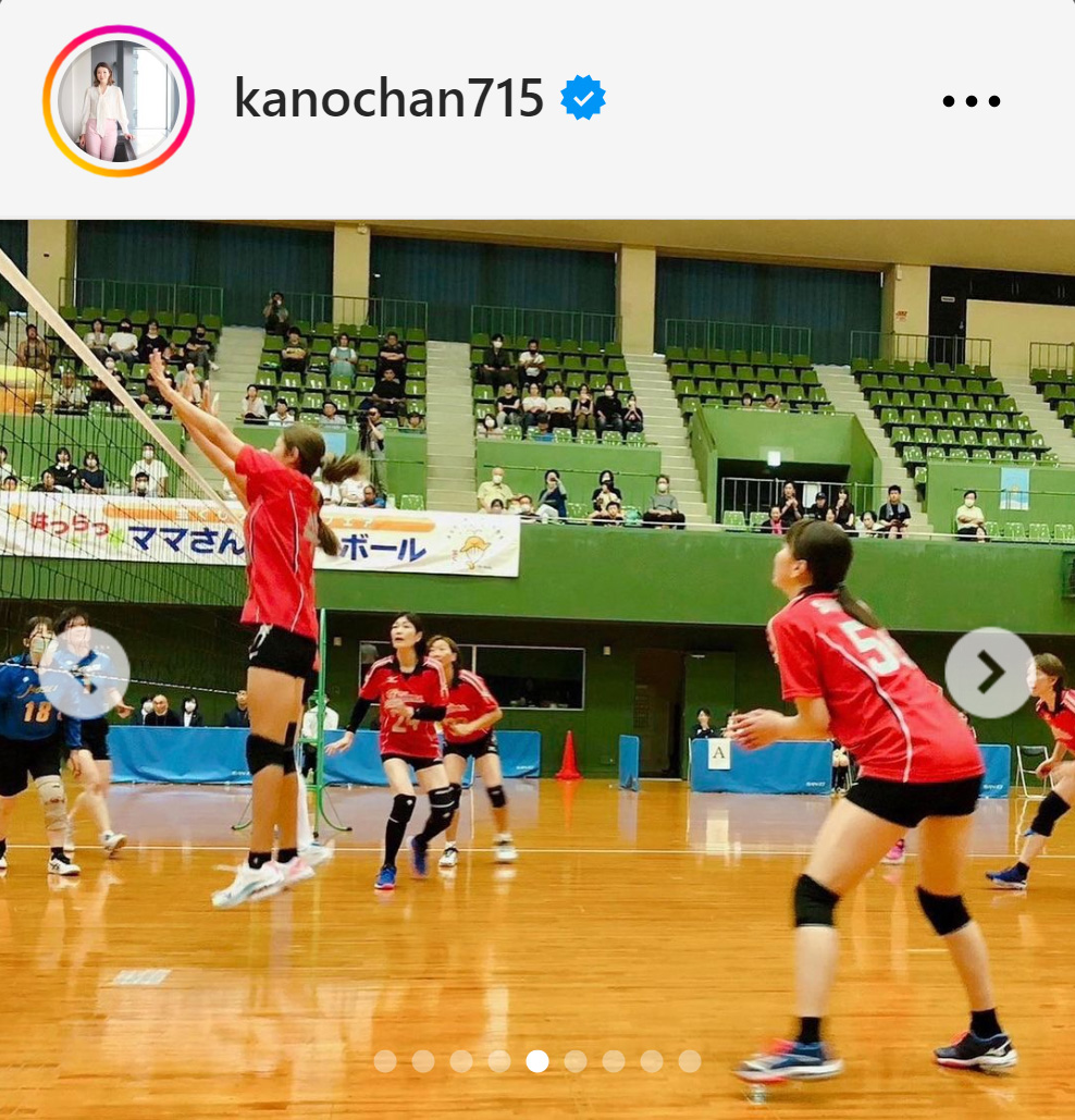 狩野舞子さんのインスタグラムから