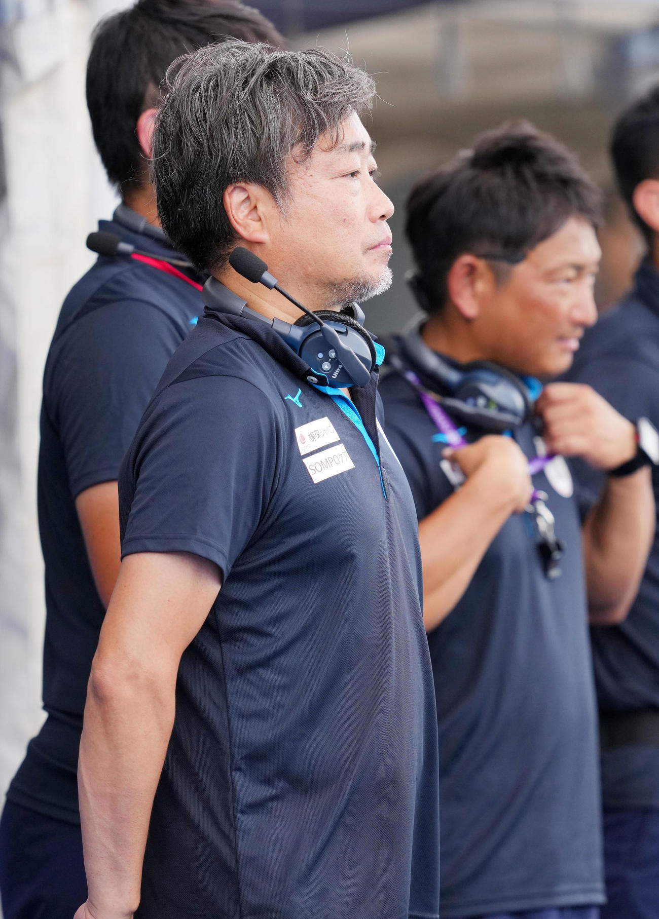 サムライジャパン対カナダ　サムライジャパンの高橋監督（撮影・横山健太）