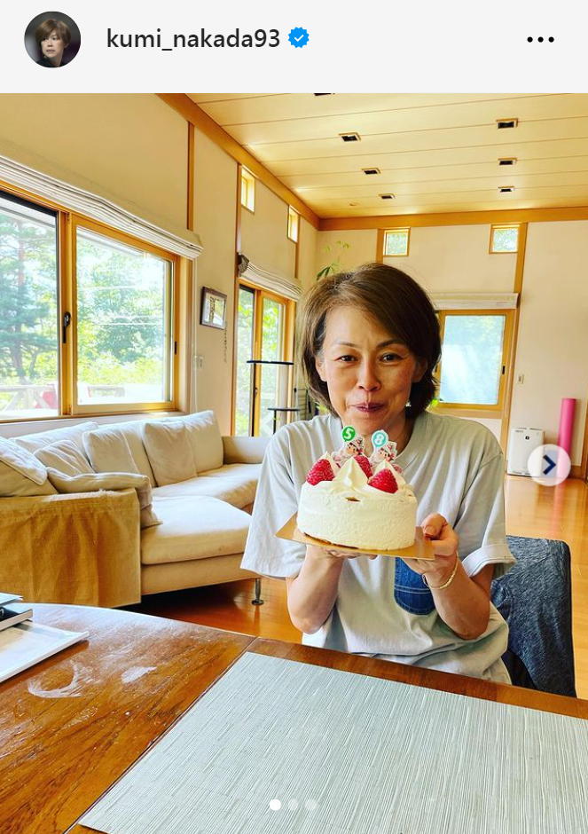 中田久美氏のインスタグラムから
