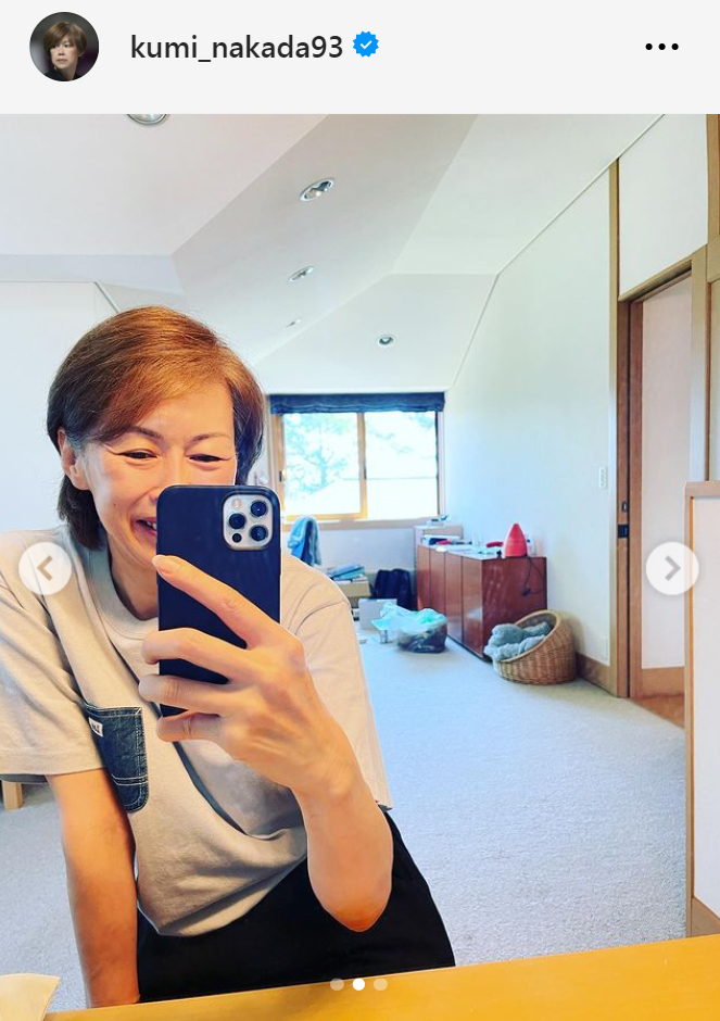 中田久美氏のインスタグラムから