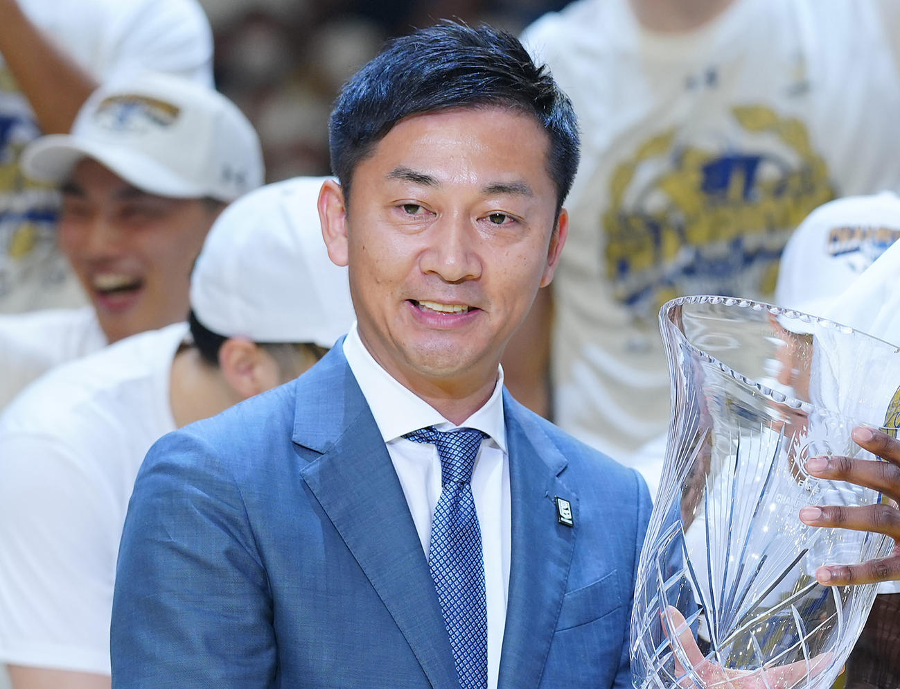 Bリーグ島田慎二チェアマン（2023年5月撮影）