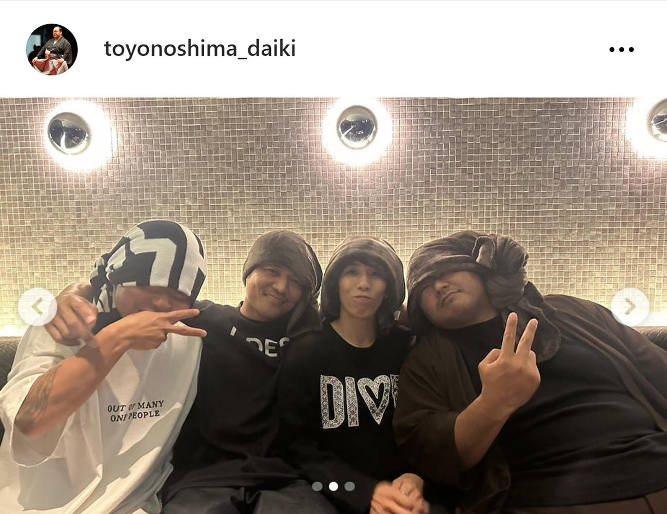 吉田沙保里のインスタグラムから