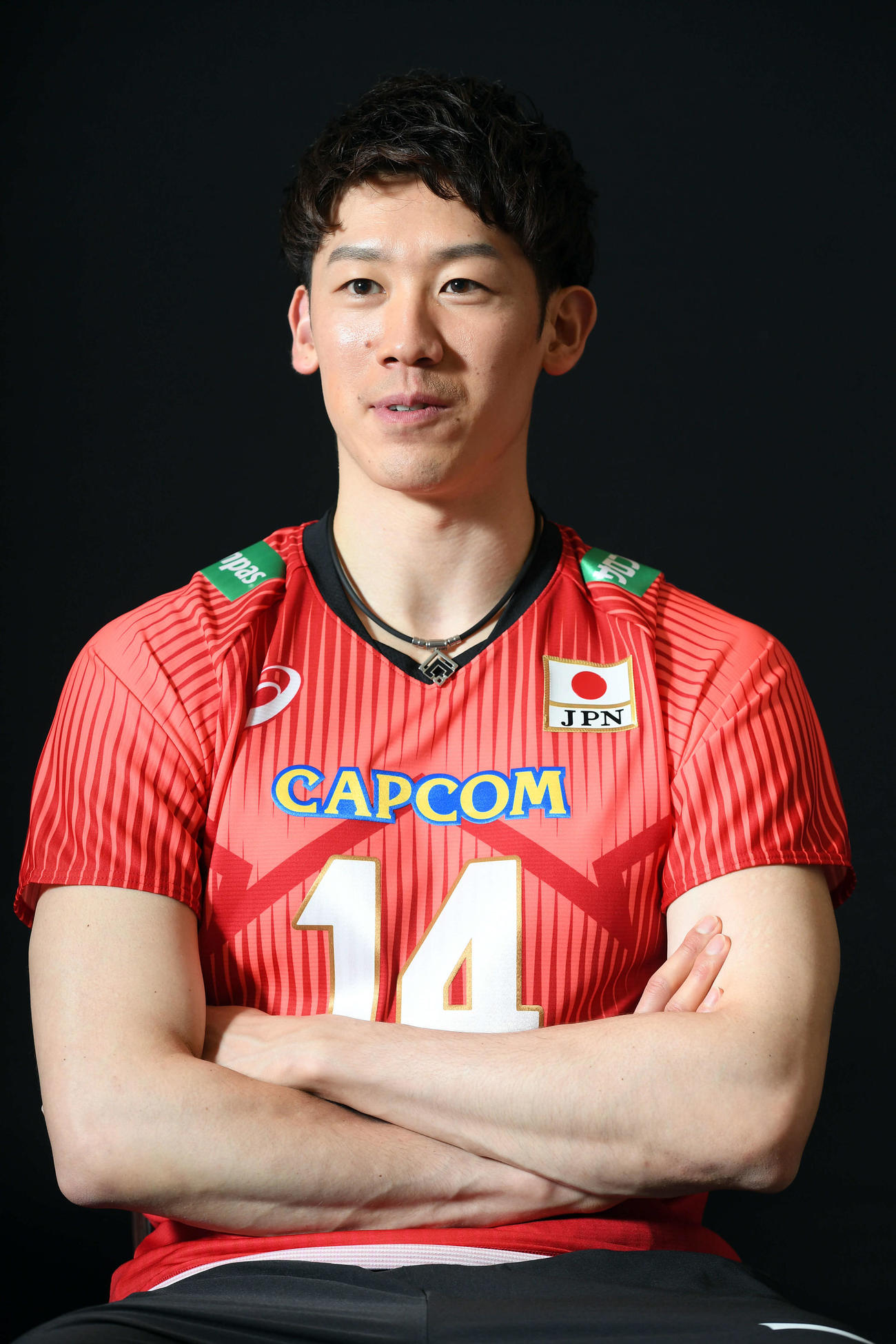 本紙インタビューで心境を語るバレーボール日本代表の石川祐希