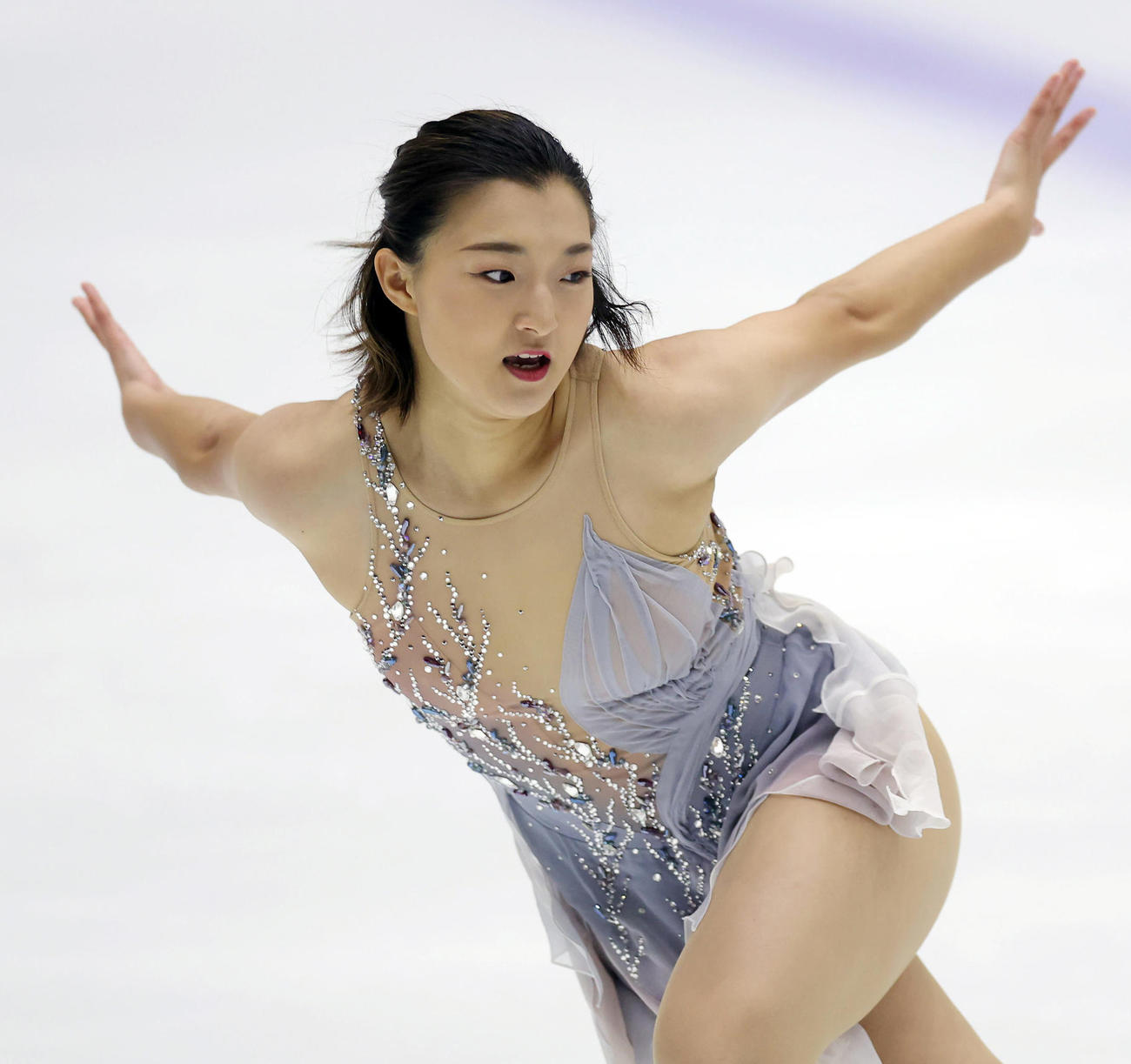 坂本花織（2023年8月13日撮影）