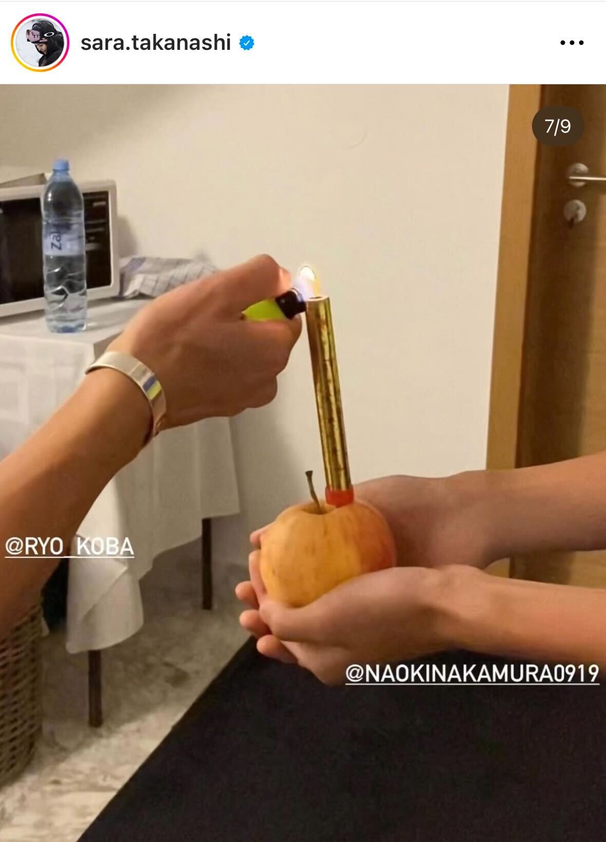 （高梨沙羅のインスタグラムから）