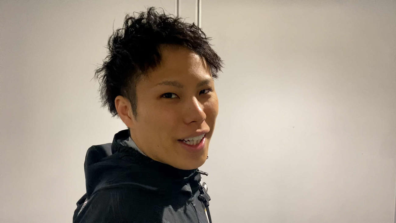 インタビューに応じる山本（C）JVA