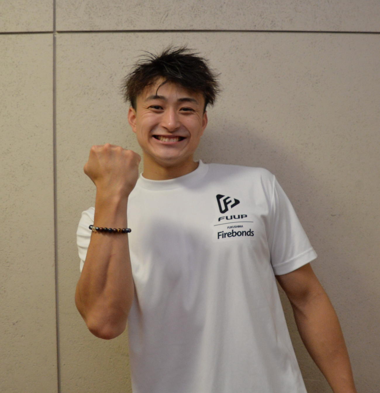「B1でも戦える基盤をつくっていきたい」と意気込む福島・加藤（撮影・濱本神威）