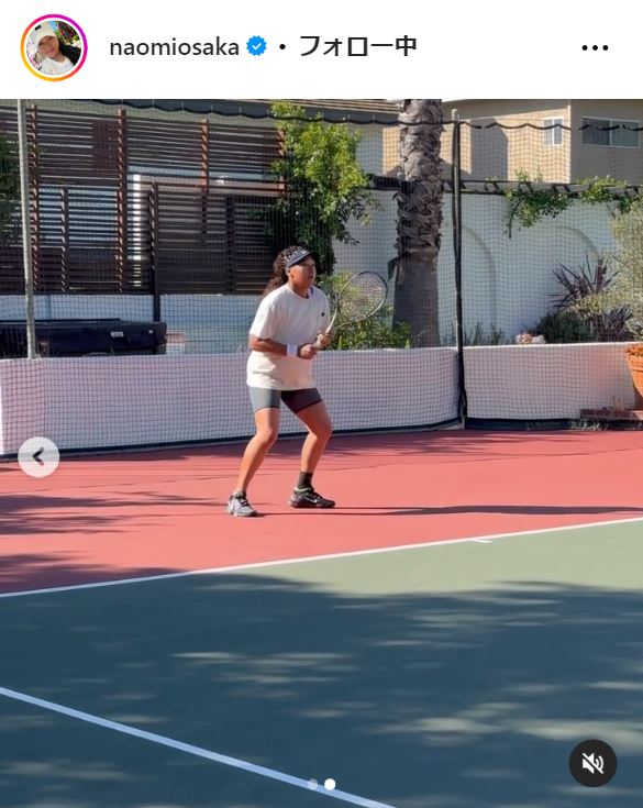 大坂なおみのインスタグラムから