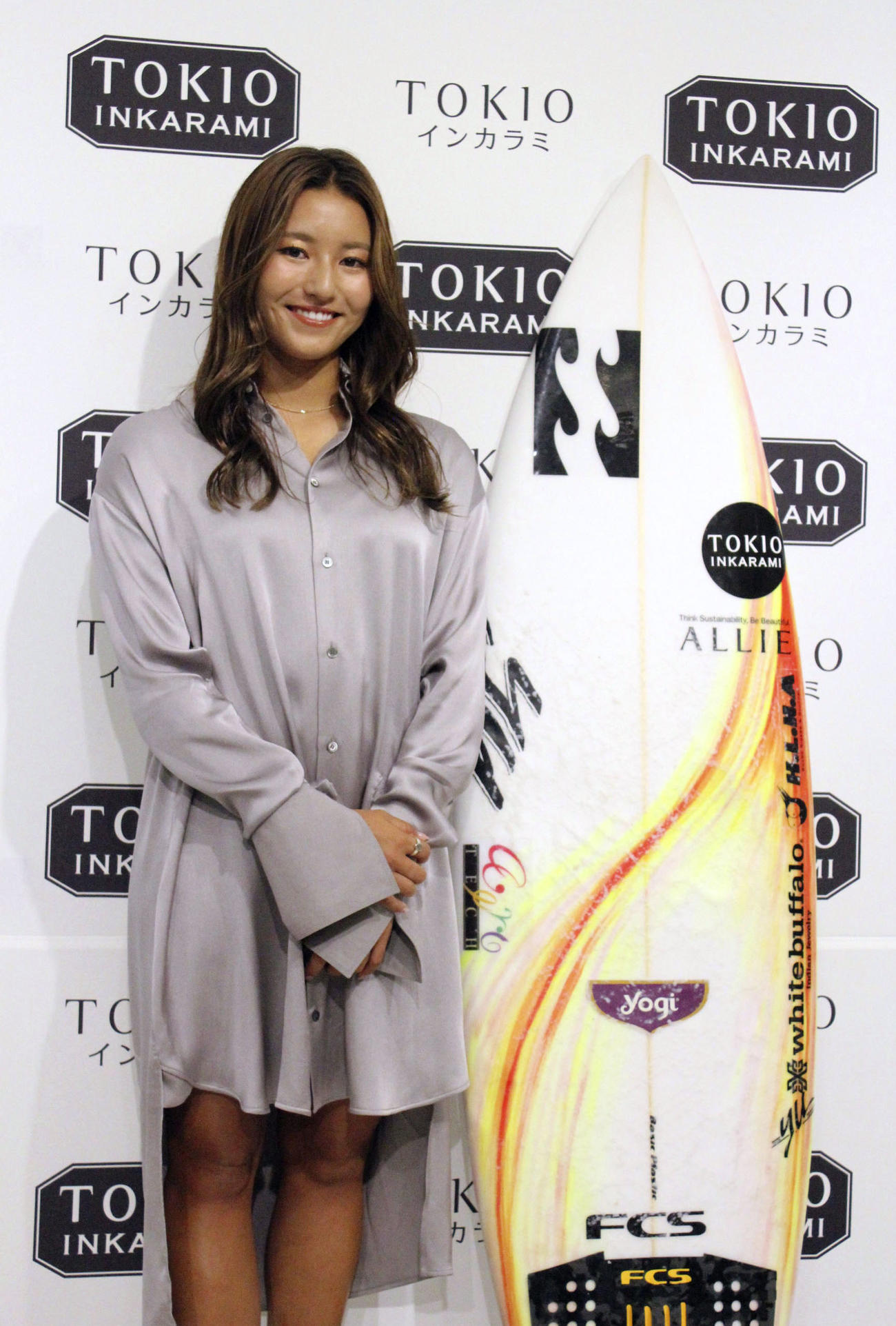 TOKIOインカラミと所属契約を結んだサーフィン女子の松田詩野