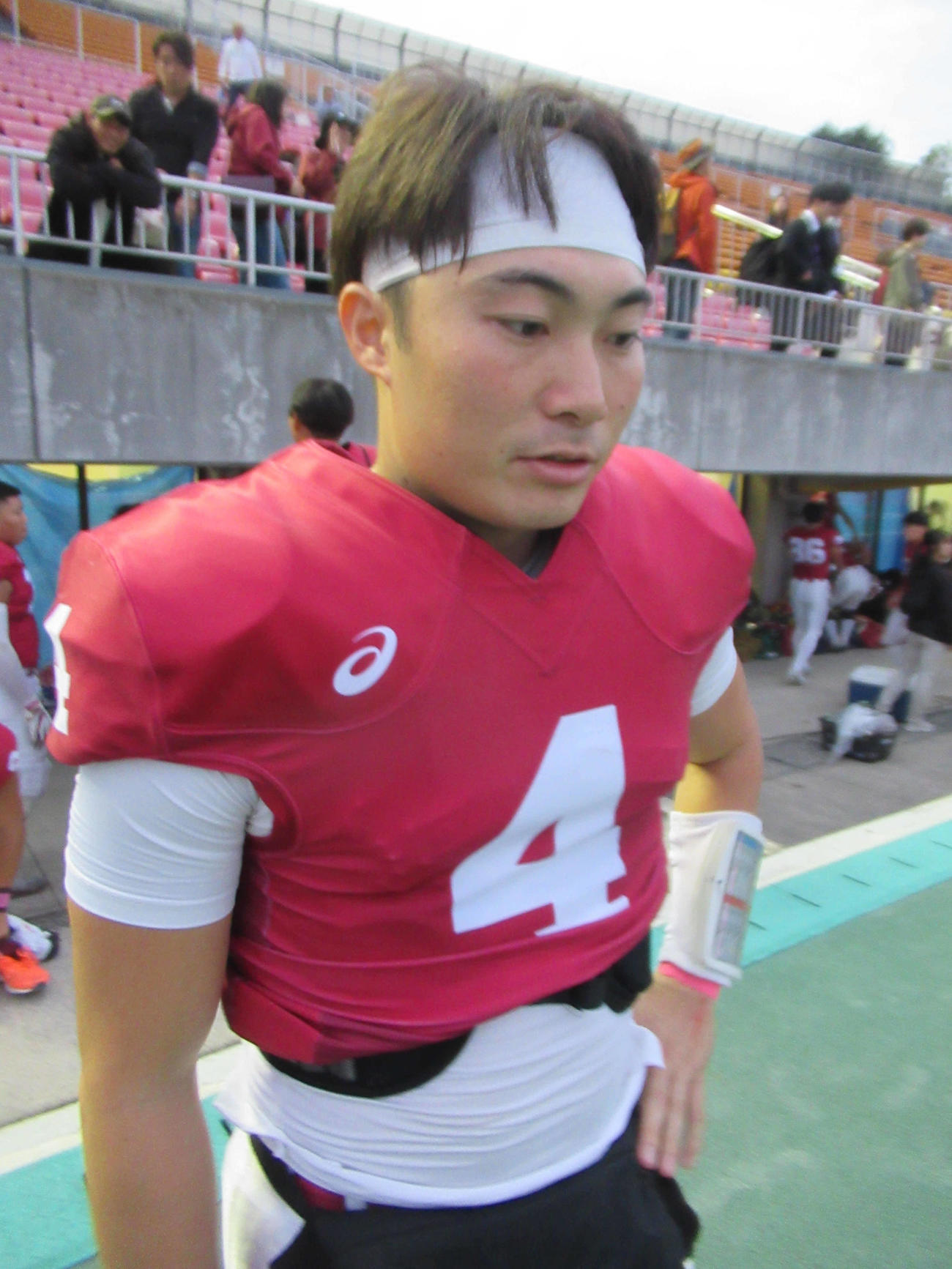 バックアップQBで活躍した立命大の庭山
