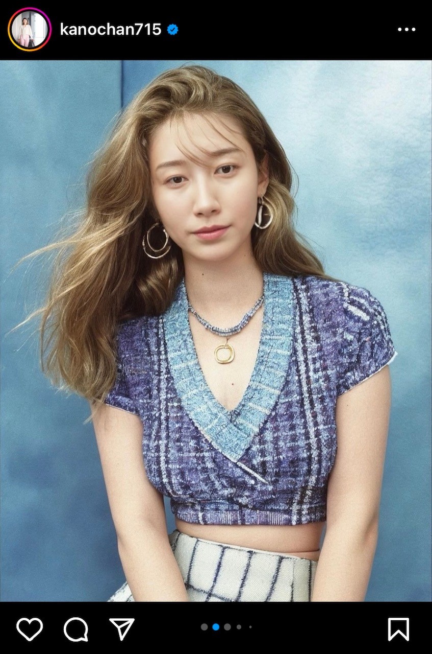 狩野舞子のインスタグラムから