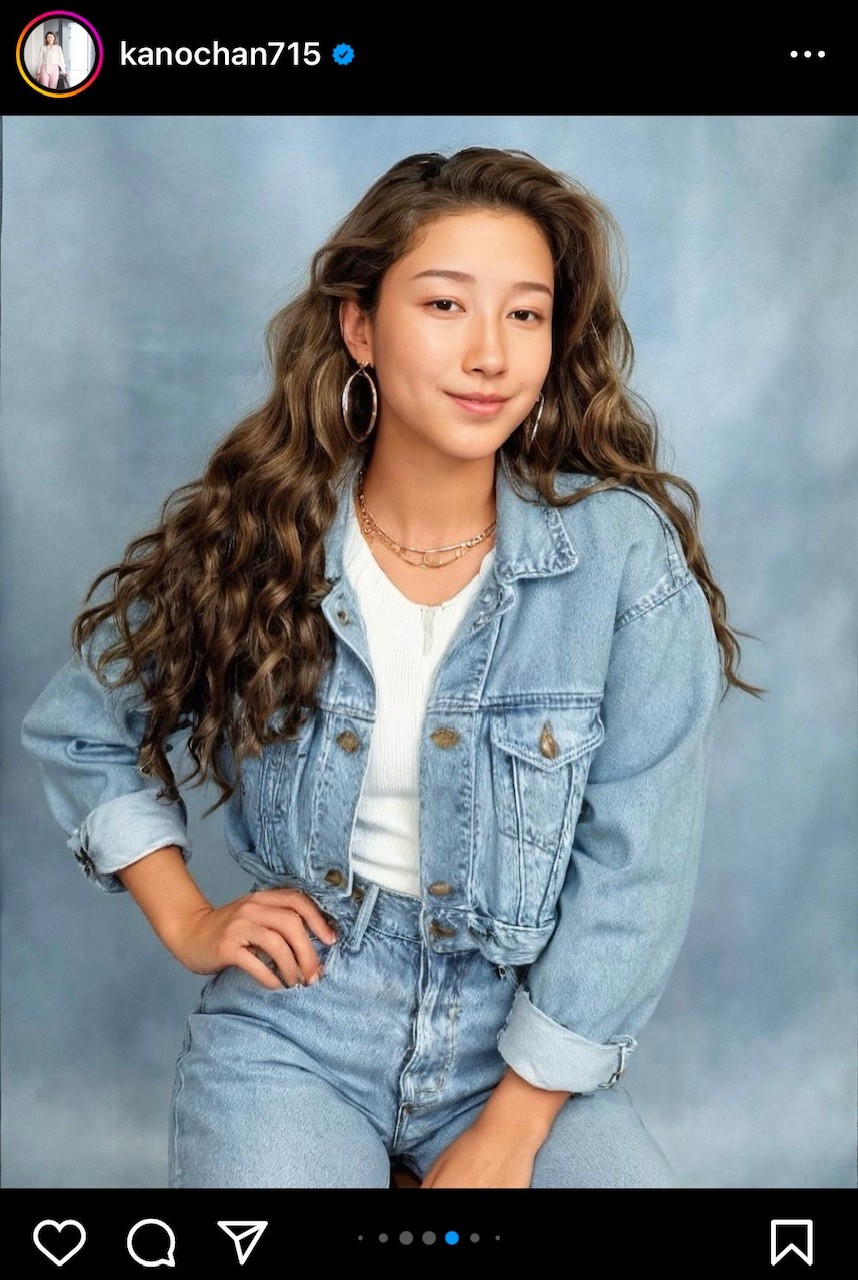 狩野舞子のインスタグラムから