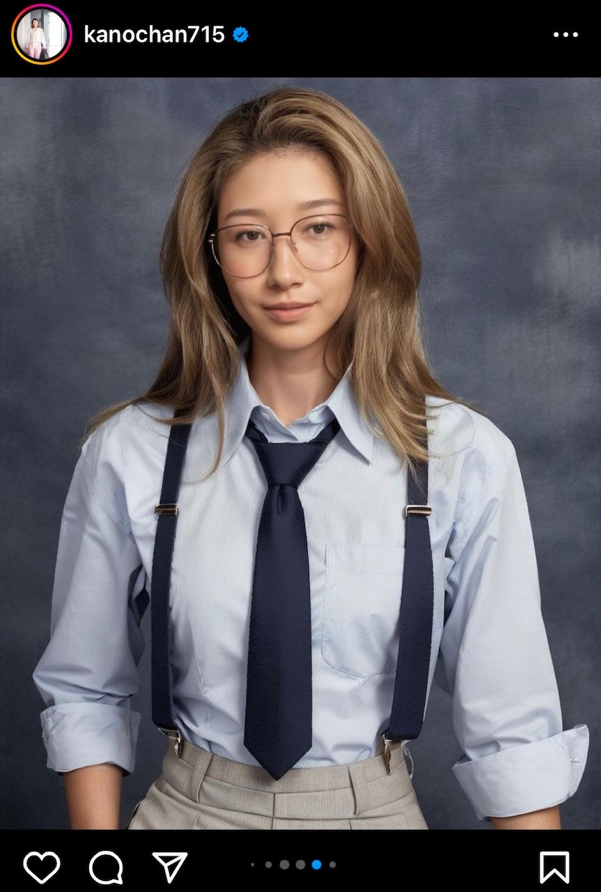 狩野舞子のインスタグラムから