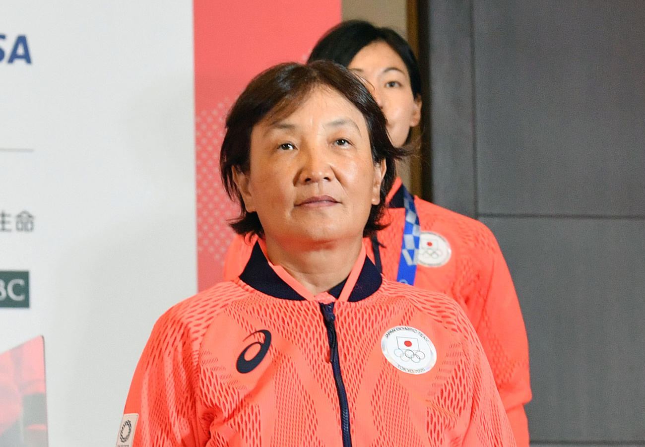 ソフトボール宇津木麗華監督（2021年7月28日撮影）