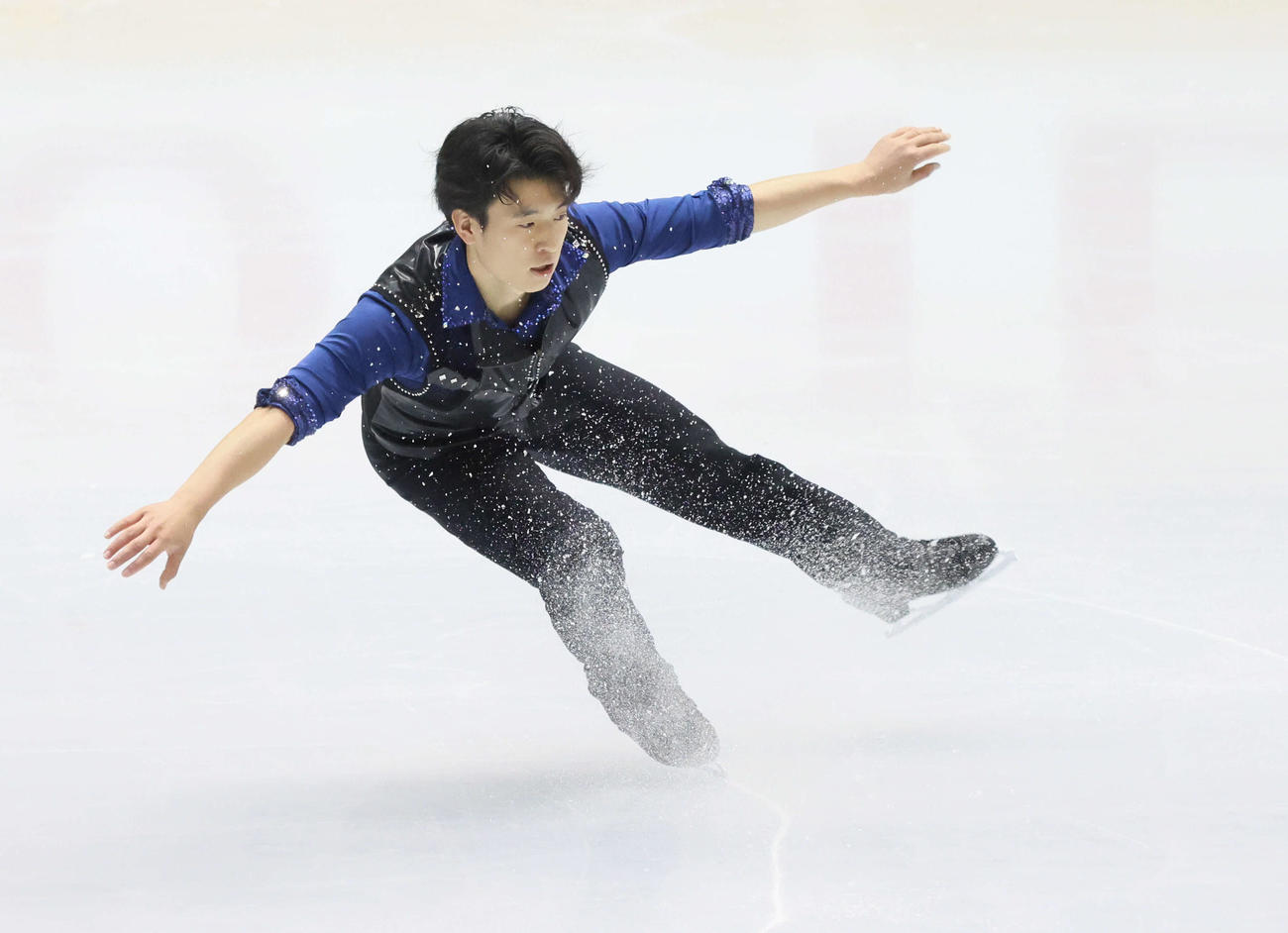 西日本フィギュアスケート選手権　ショートプログラム　本田ルーカス剛史（撮影・加藤孝規）