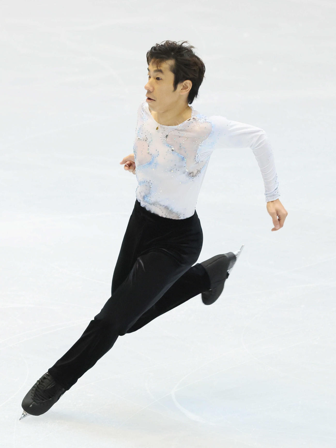 西日本フィギュアスケート選手権　ショートプログラム　織田信成（撮影・加藤孝規）