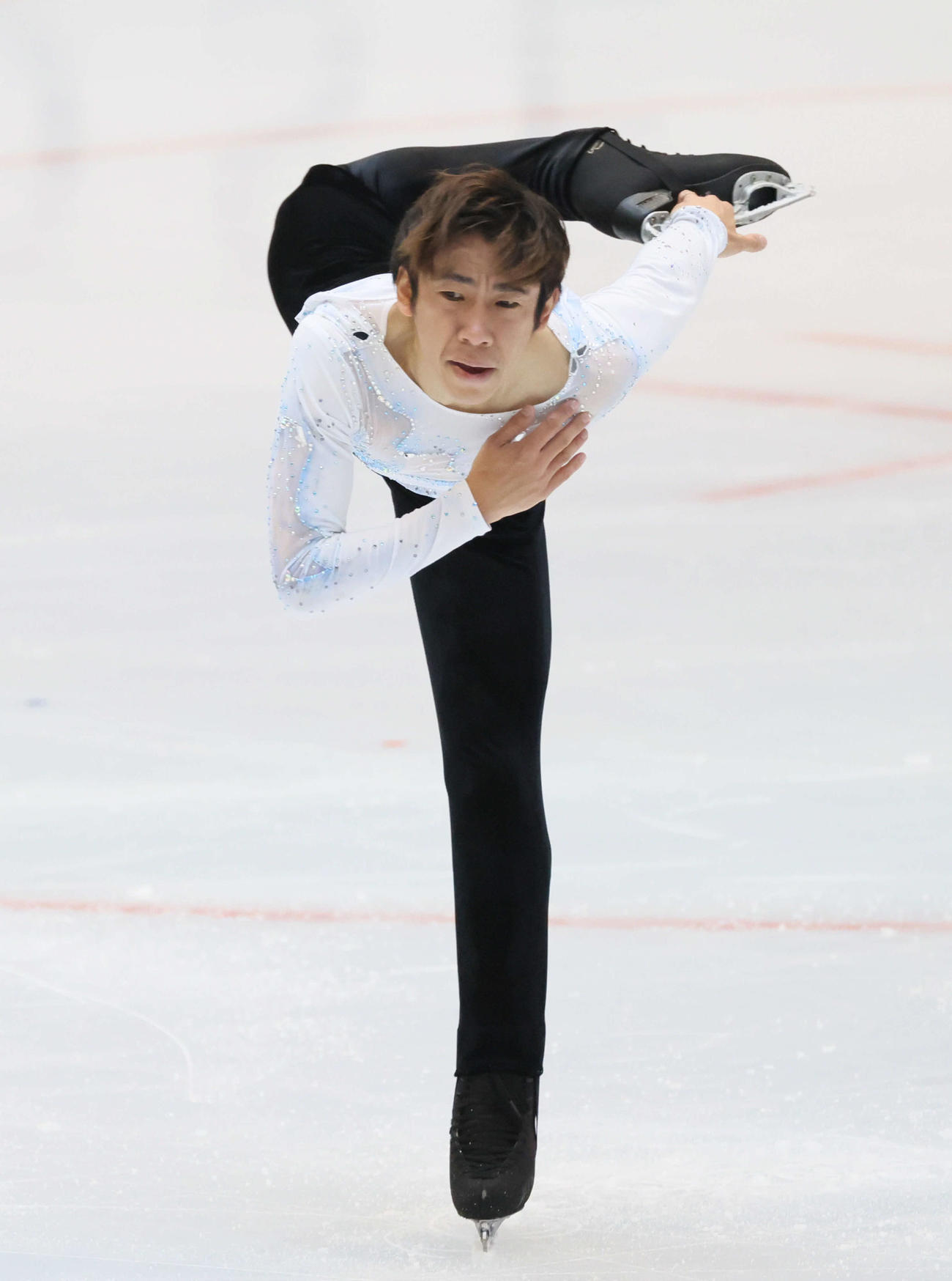 西日本フィギュアスケート選手権　ショートプログラム　織田信成（撮影・加藤孝規）