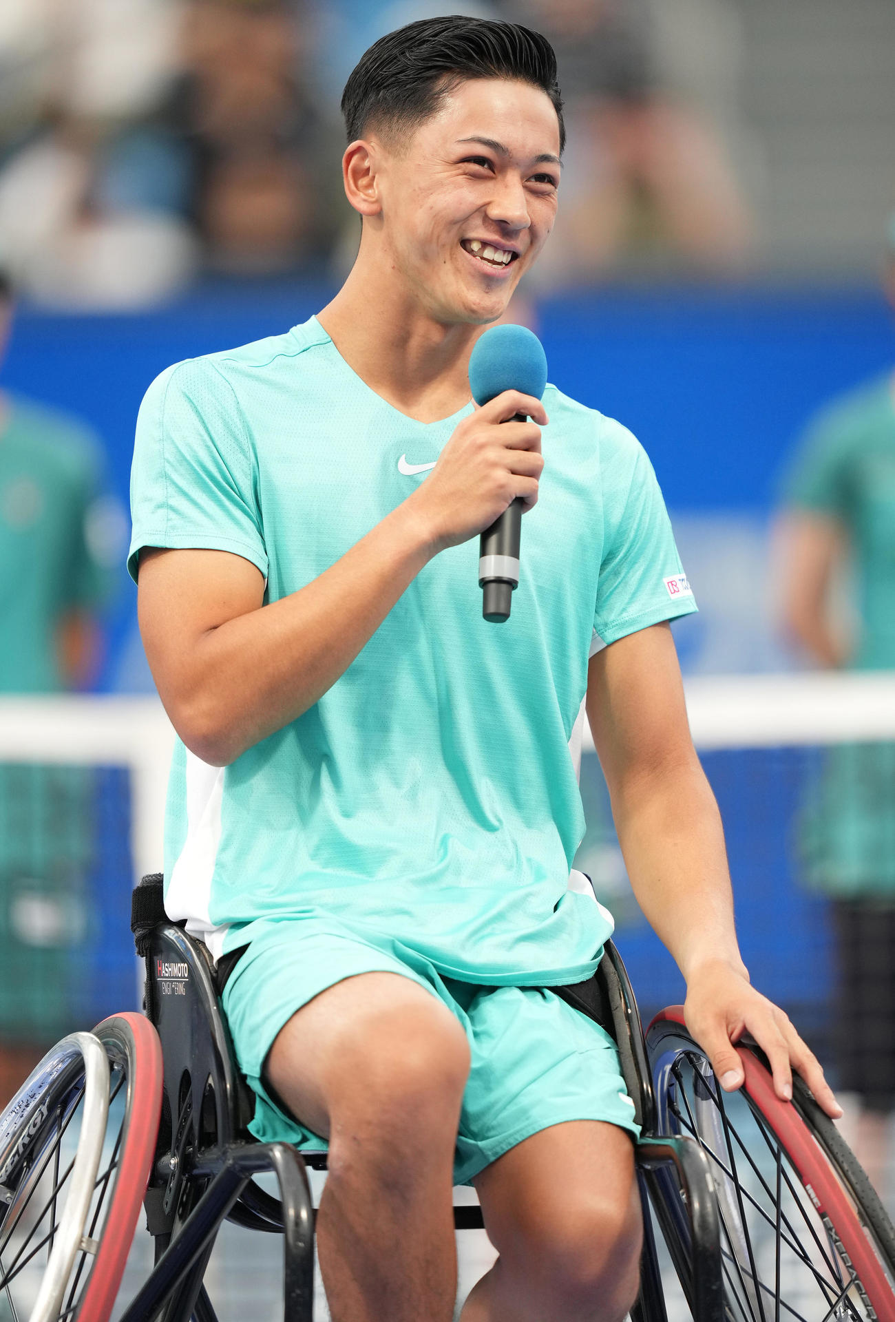 車いす男子テニスの小田凱人（2023年10月20日）