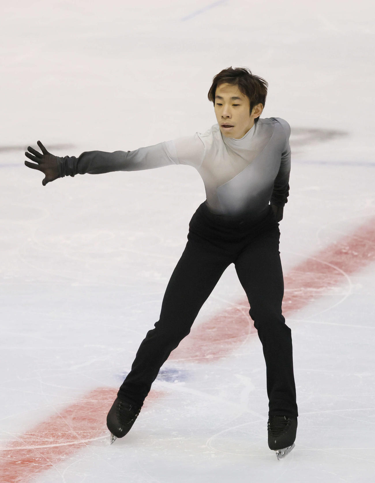 西日本フィギュアスケート選手権　男子フリー　織田信成（撮影・加藤孝規）