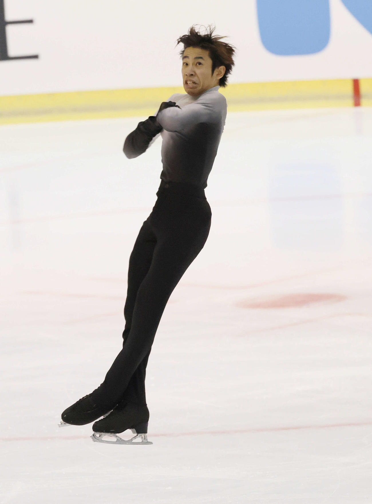 西日本フィギュアスケート選手権　男子フリー　織田信成（撮影・加藤孝規）