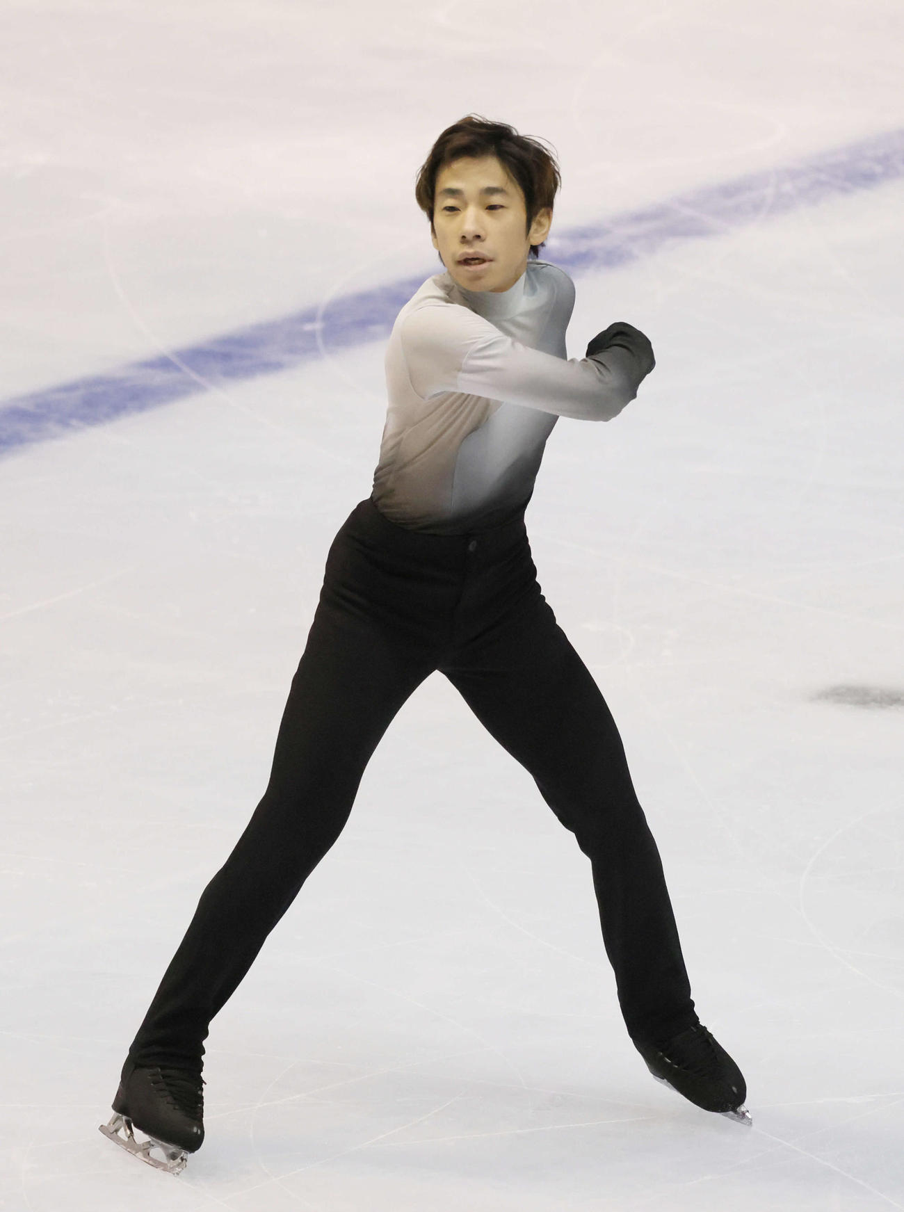 西日本フィギュアスケート選手権　男子フリー　織田信成（撮影・加藤孝規）