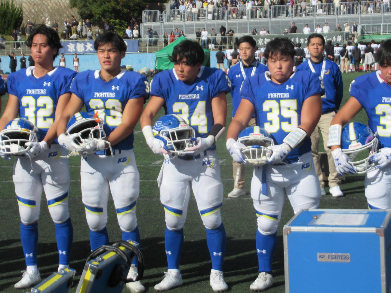 2本のキックオフリターンTDで京大撃破に貢献した関学大RB伊丹