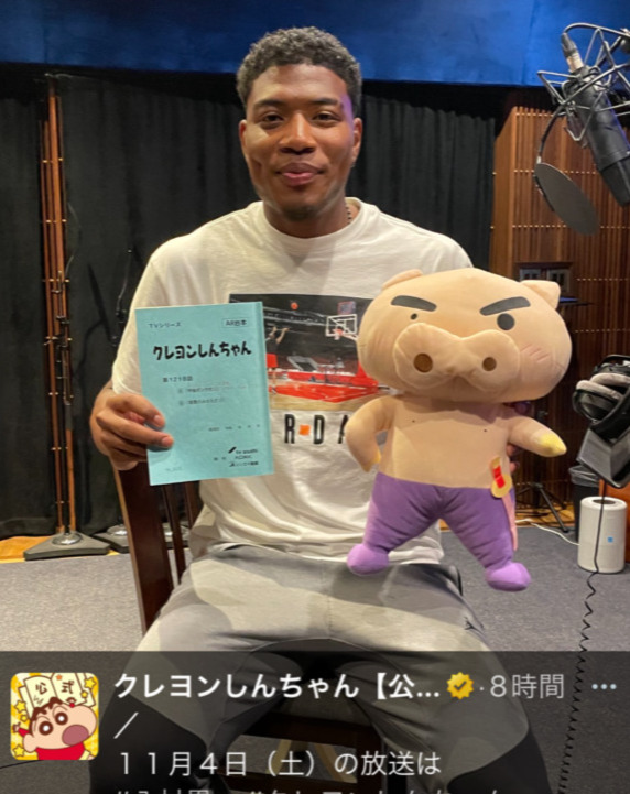 クレヨンしんちゃんの公式Xから