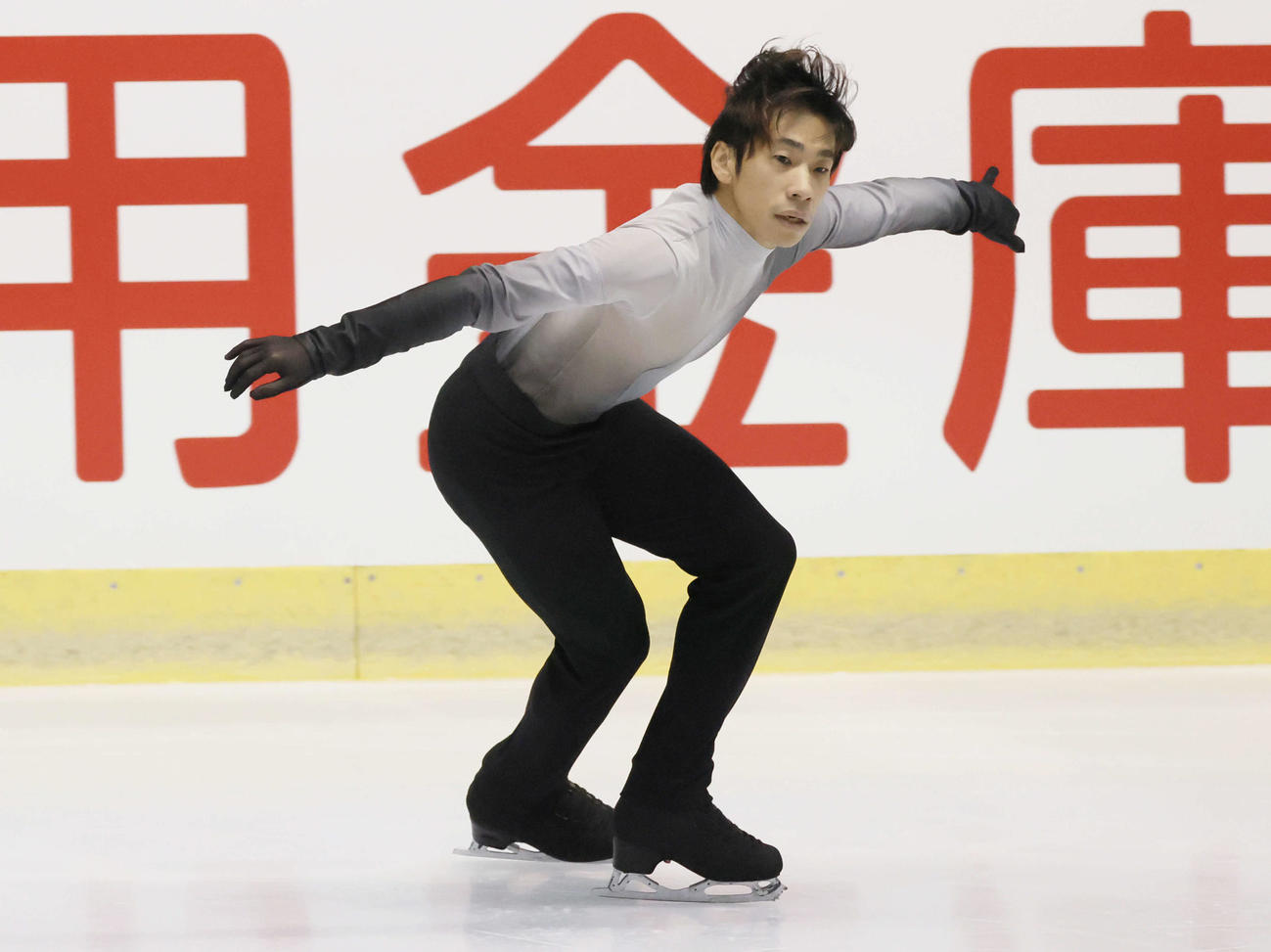 西日本フィギュアスケート選手権　男子フリー　織田信成（撮影・加藤孝規）
