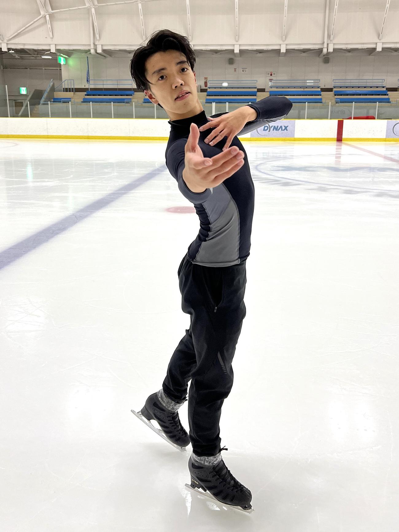 東日本選手権に出場する坪井（撮影・石井翔太）