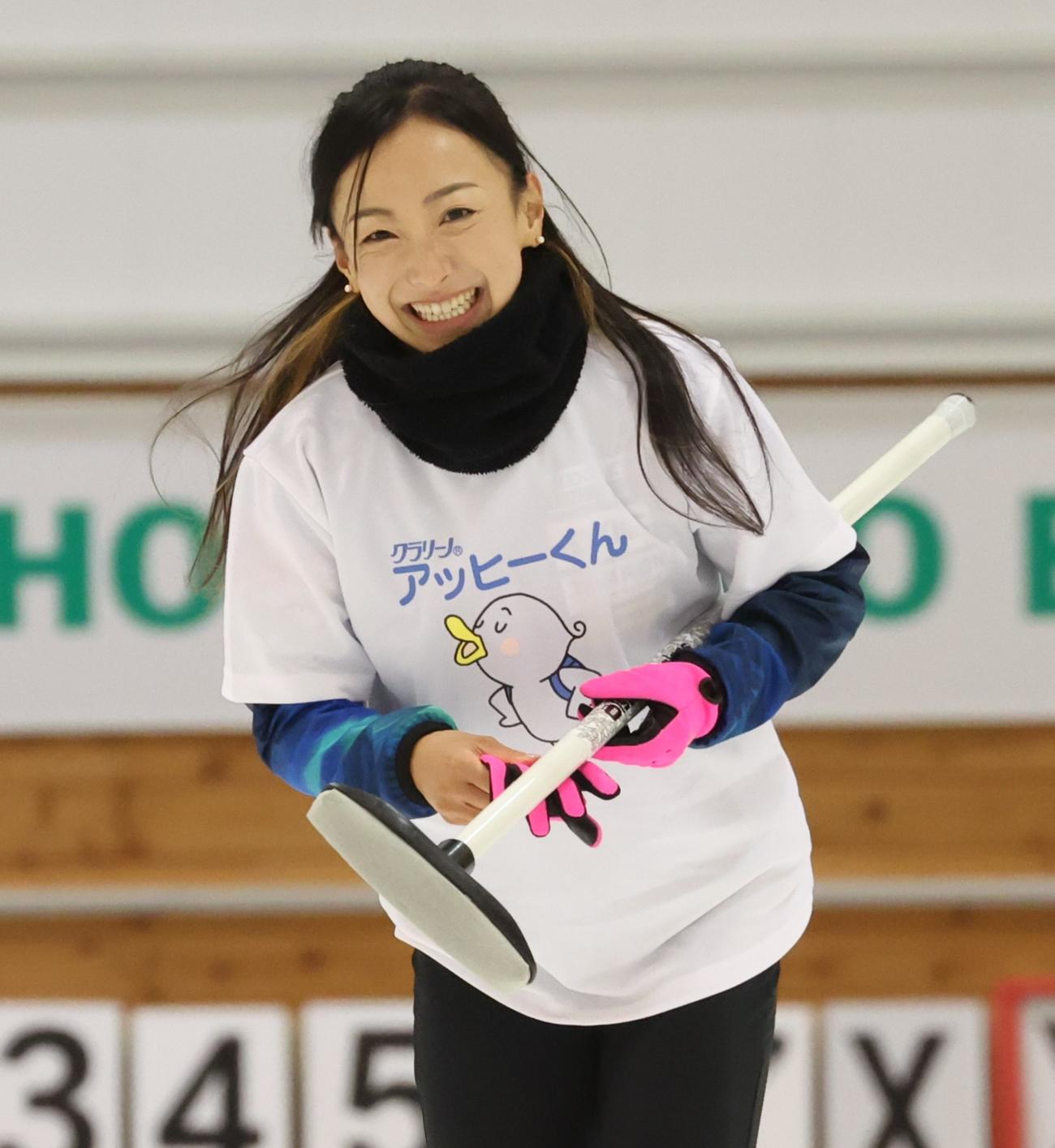 ロコ・ソラーレの藤沢五月（2023年7月28日撮影）