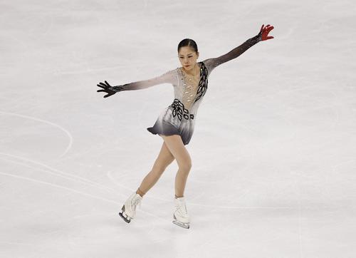 フリーで演技する吉田陽菜(ロイター)