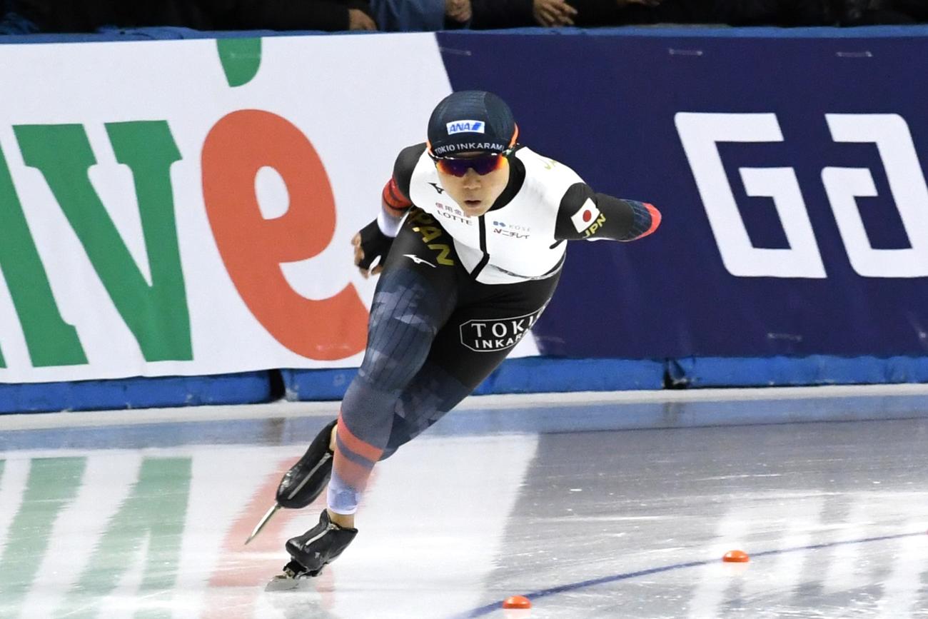 女子1500メートルで優勝した高木（撮影・石井翔太）