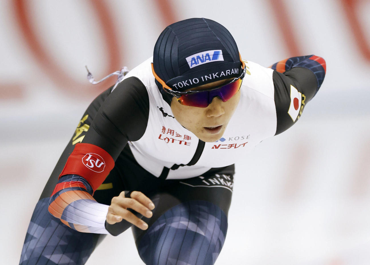 女子1500メートルで優勝した高木
