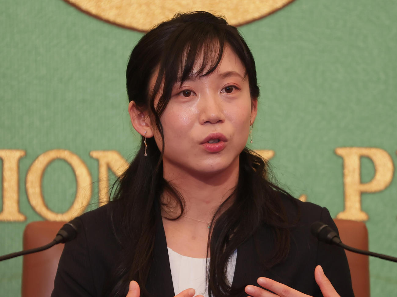 高木美帆（2022年4月5日撮影）
