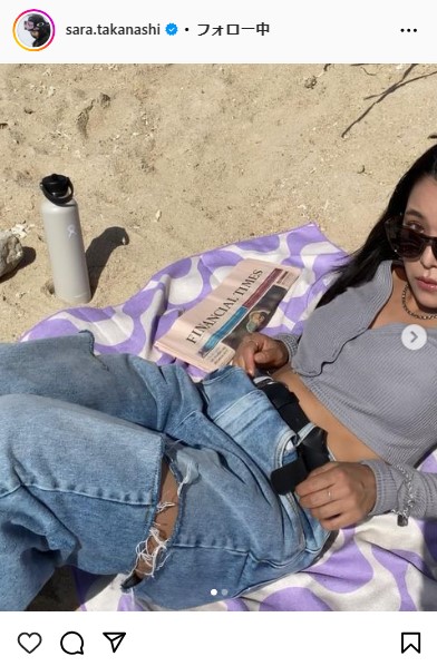 高梨沙羅のインスタグラムから