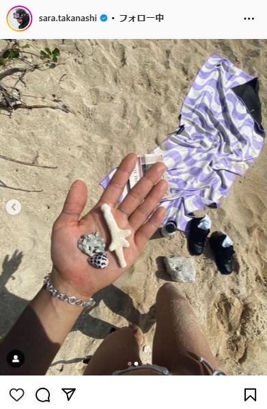 高梨沙羅のインスタグラムから