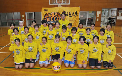 バスケ】U12女子の芳川北ワイルドキャッツ主将の加登蓮咲「目指したい