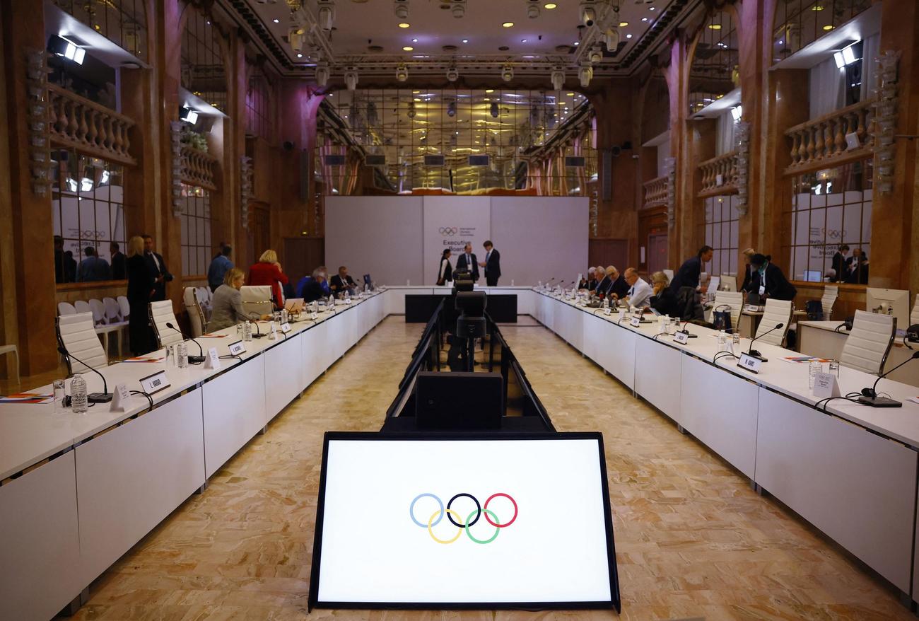 パリで開催されたIOC理事会（ロイター）
