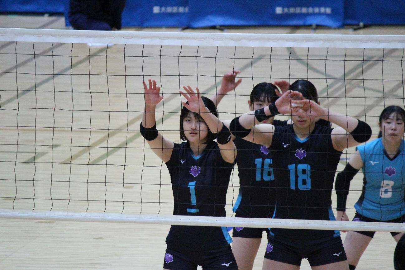 守備に臨む筑波大の大山遼（撮影・勝部晃多）