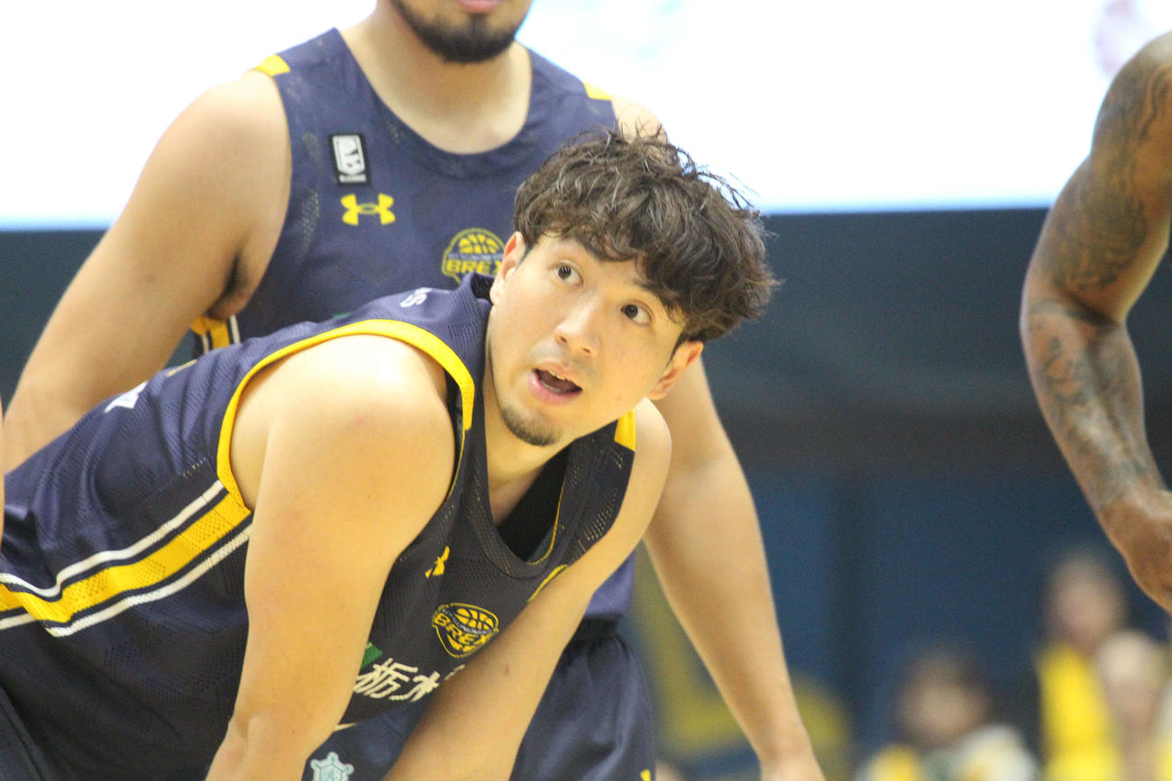 宇都宮対秋田　連勝が6で止まった宇都宮のエース・比江島慎（撮影・沢田啓太郎）