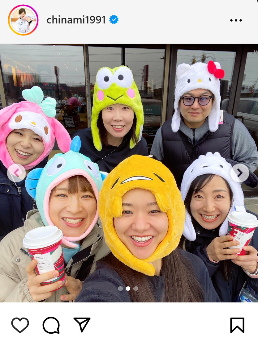 吉田知那美のインスタグラムから