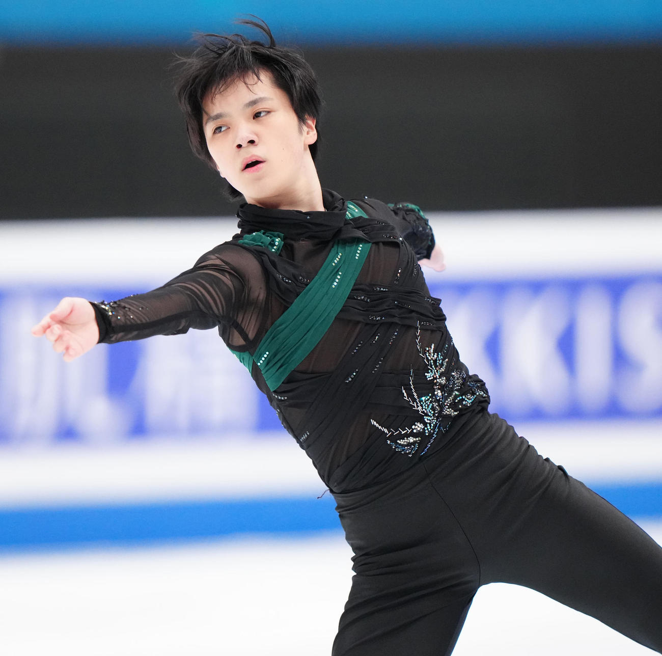 男子フリーに臨む宇野昌磨