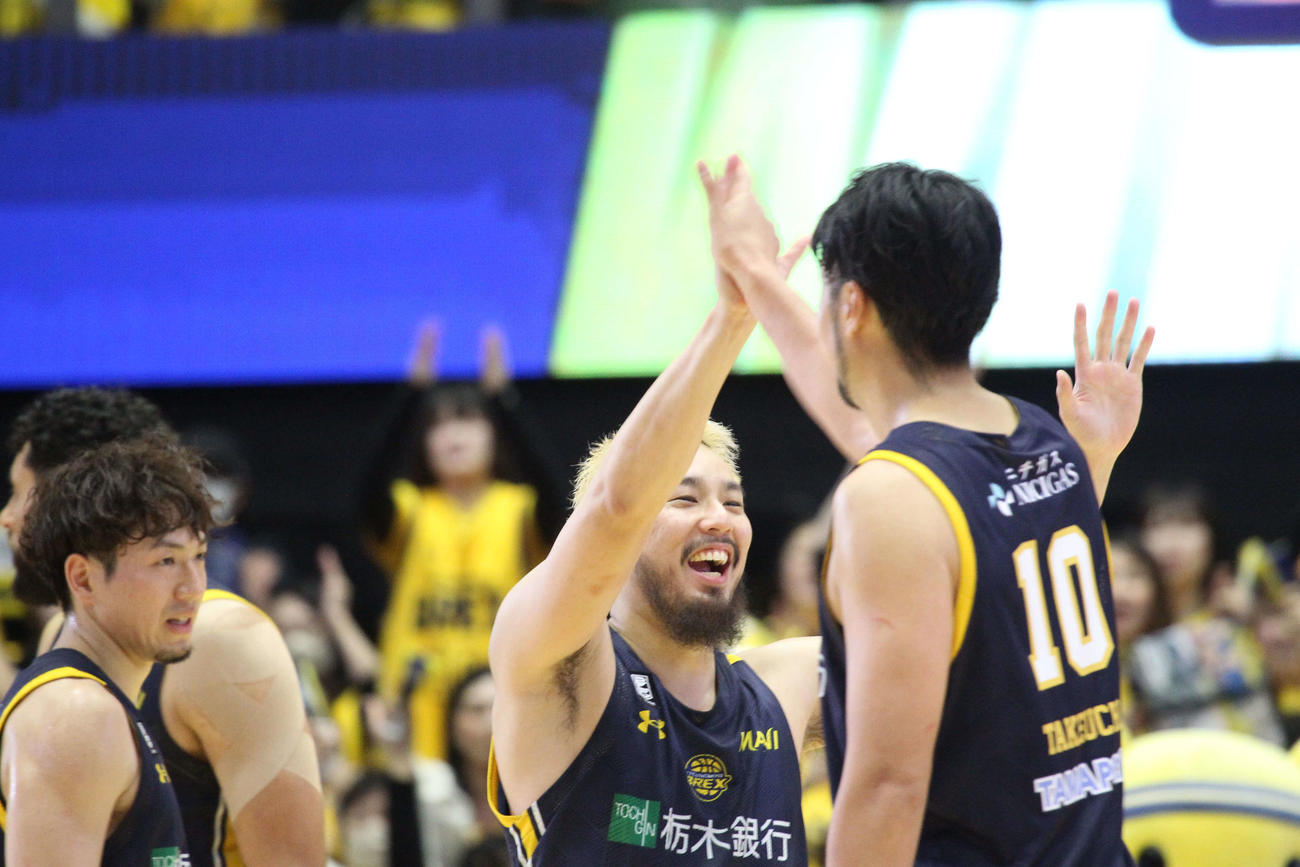 宇都宮対川崎　体調不良の鵤誠司に代わり、2試合連続スタメンで大活躍の宇都宮遠藤祐亮（撮影・沢田啓太郎）