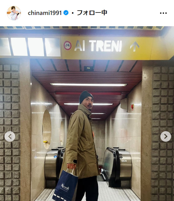 吉田知那美のインスタグラムから