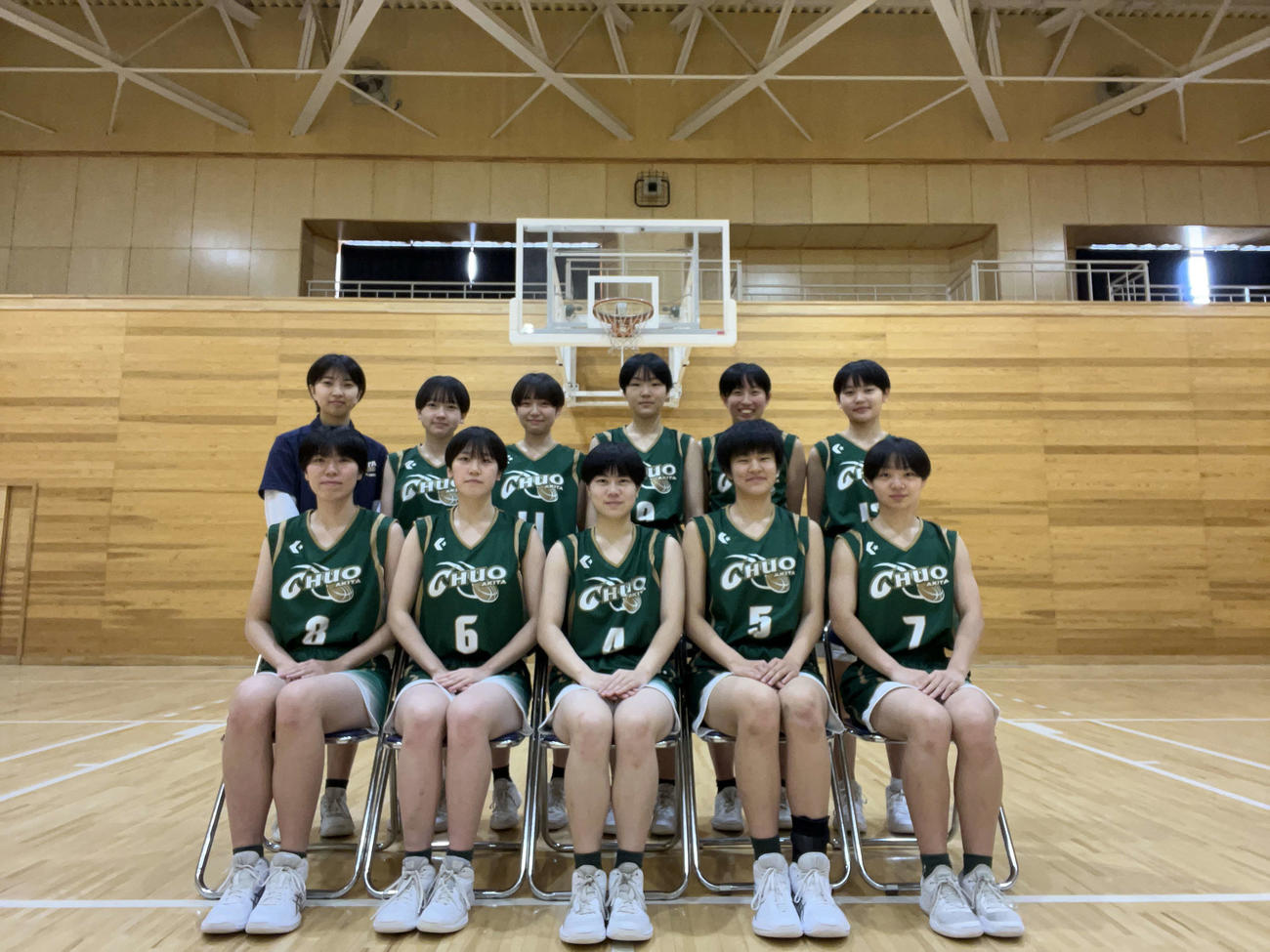 初戦突破を狙う秋田中央（同校提供）
