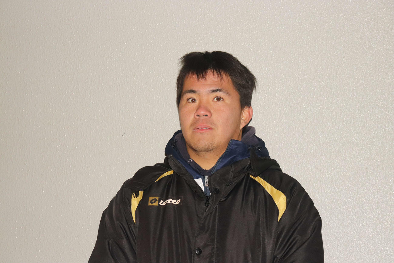関大北陽の永井玲雅主将