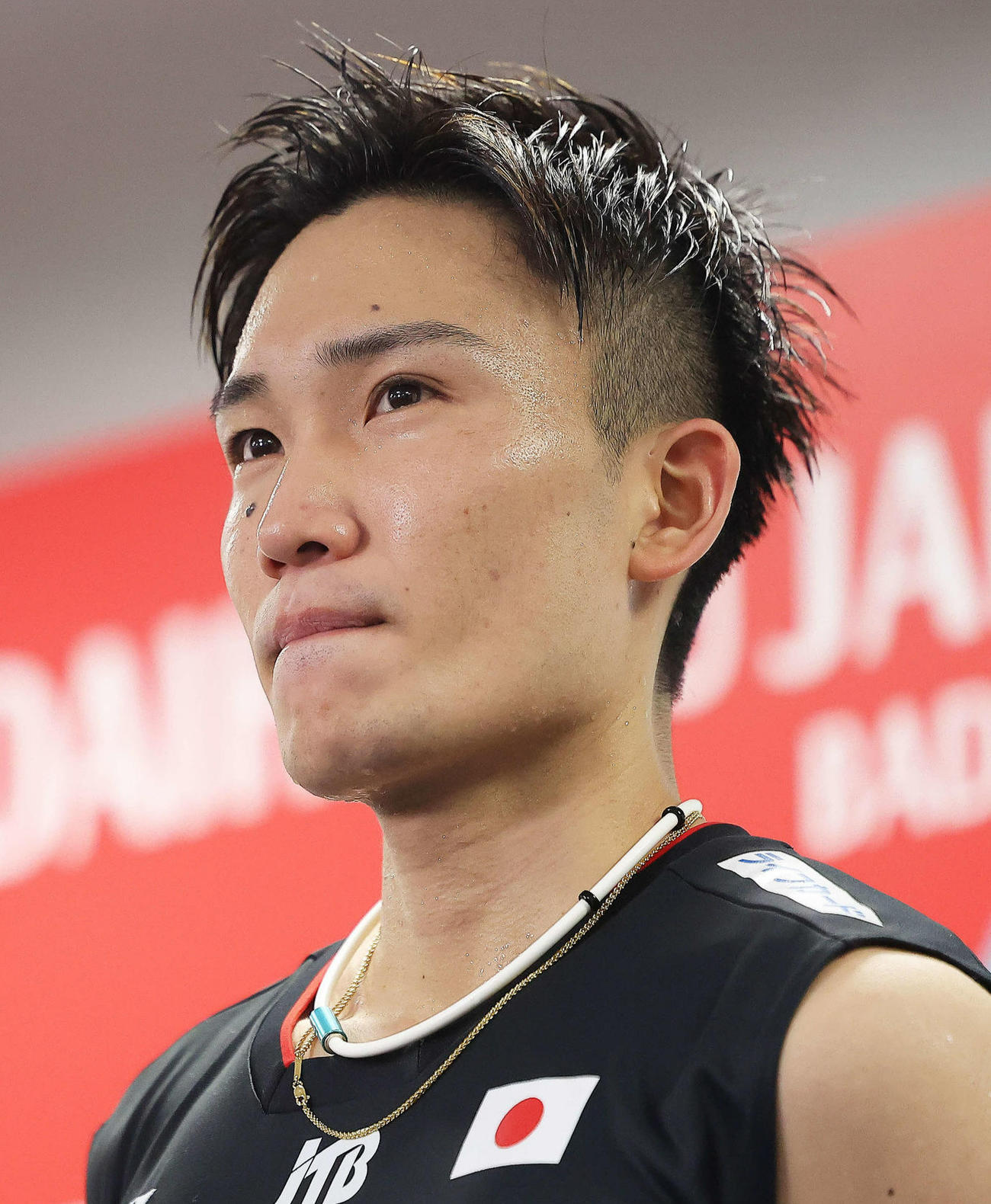 桃田賢斗（2023年7月26日撮影）
